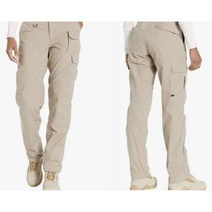 5.11 Tactical Women's Size 18 ABR Pro Tactical Stretch Canvas Khaki Pants